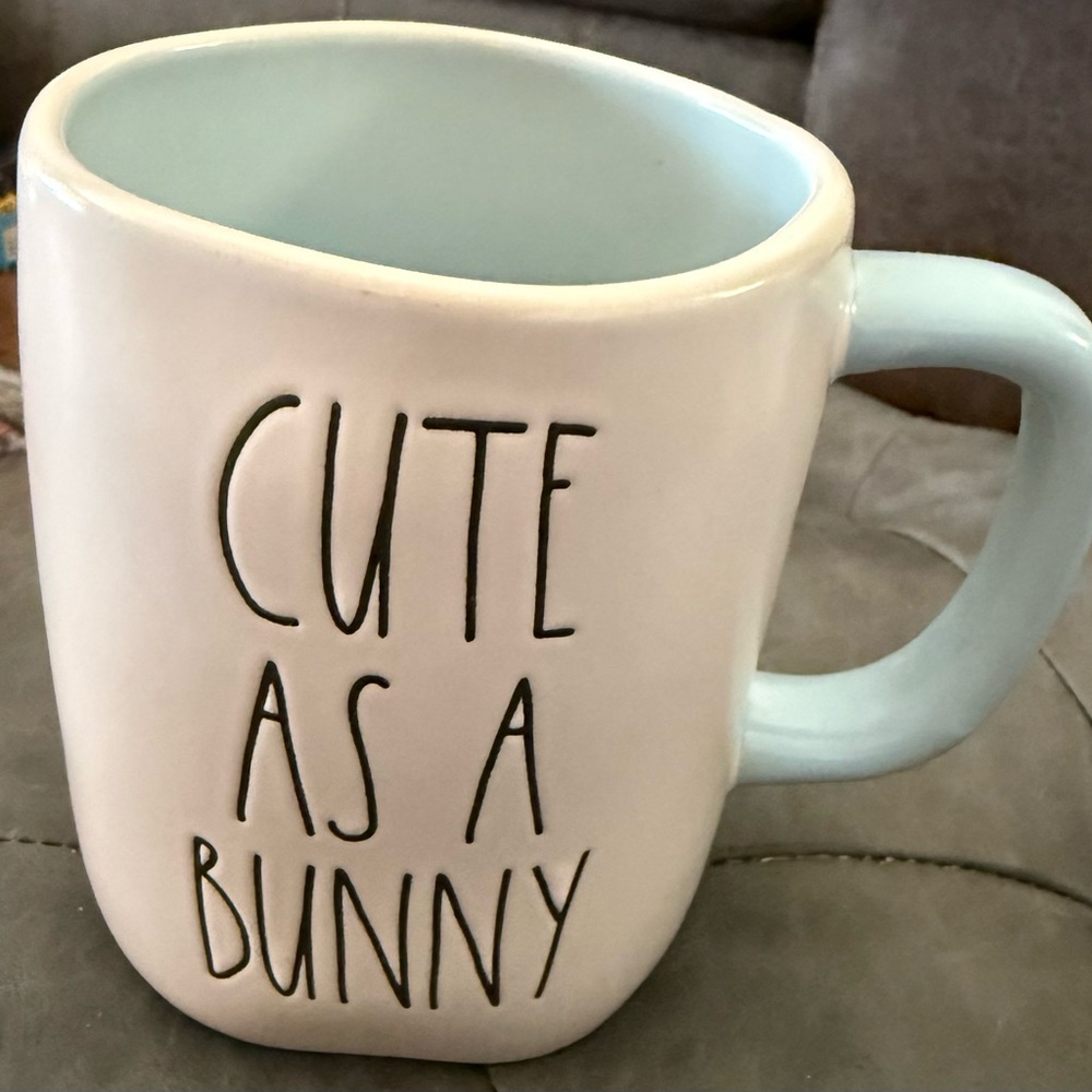 Rae Dunn CUTE AS A BUNNY Mug
